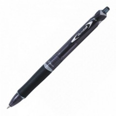 Ручка PILOT Acroball 15F (0.7 мм), шариковая автоматическая, черные чернила, грип
