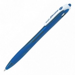 Ручка PILOT RexGrip F (0.7 мм) шариковая автоматическая, синие чернила, грип