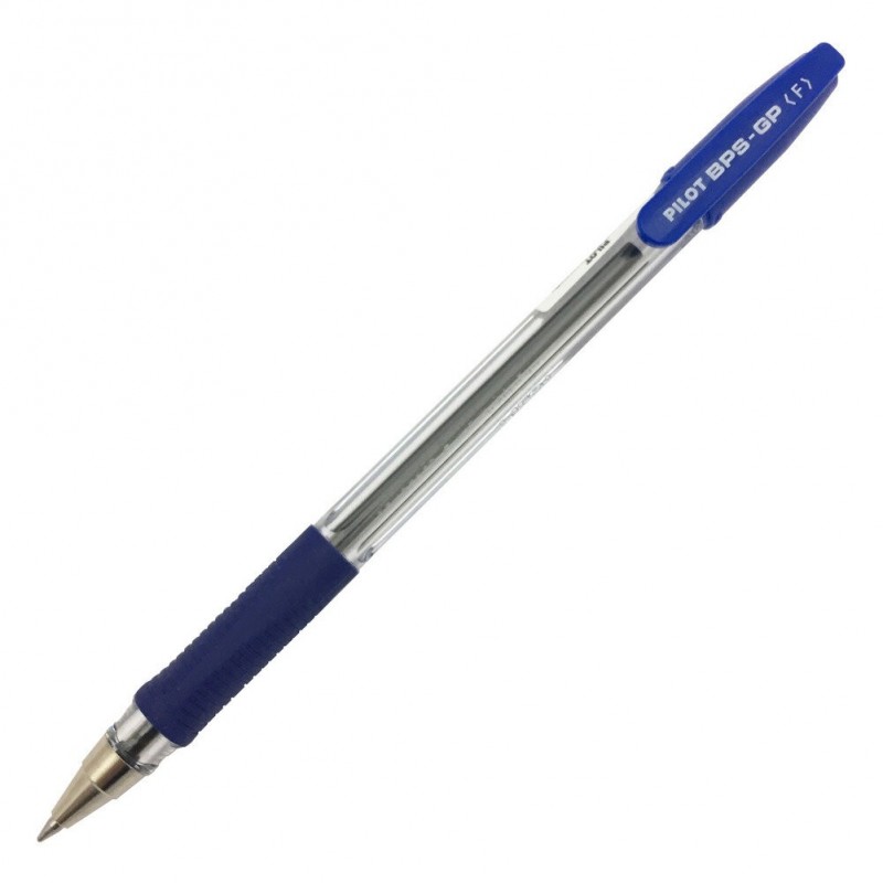 Ручка PILOT BPS-GP F (0.7 мм), шариковая, синие чернила, грип