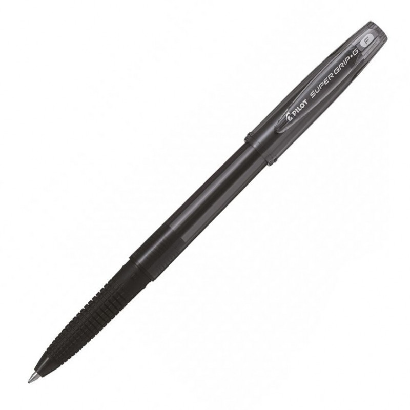 Ручка PILOT Super Grip G F (0.7 мм) шариковая, черные чернила, грип
