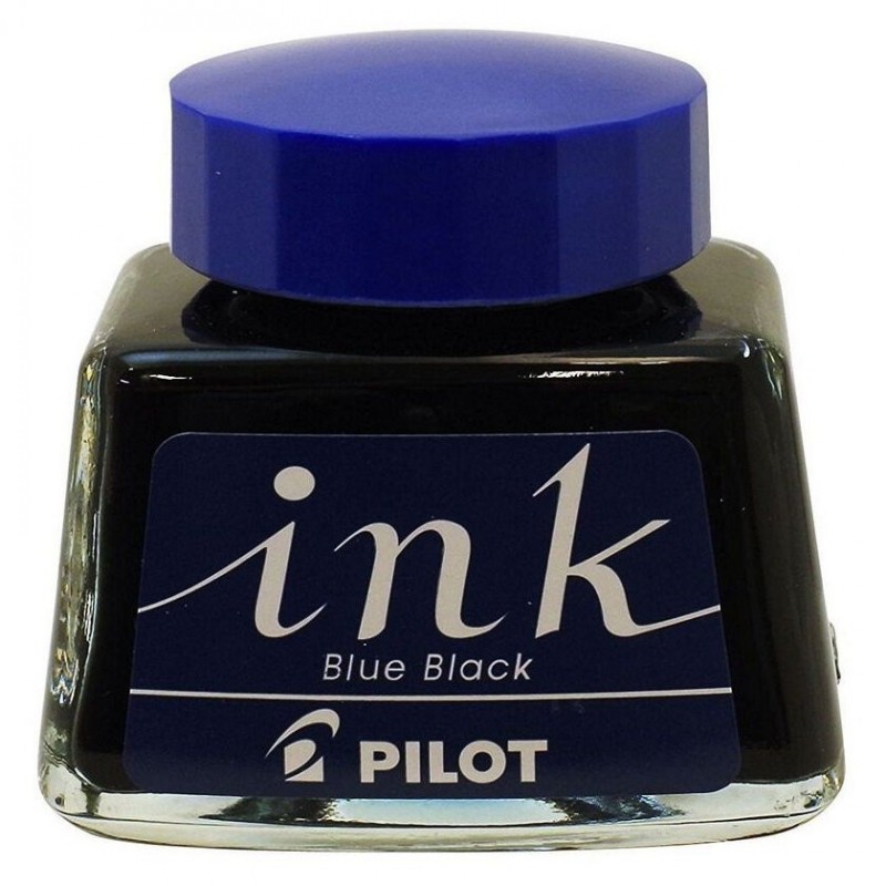 Чернила PILOT для перьевых ручек сине-черные, 30 мл