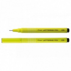 Ручка для каллиграфии PILOT Lettering Pen 10, линия 0.3-1 мм, черная