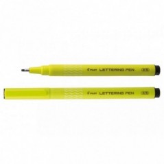Ручка для каллиграфии PILOT Lettering Pen 20, линия 0.3-2 мм, черная