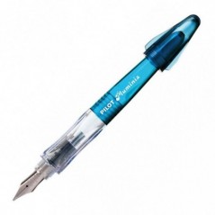 Ручка перьевая PILOT Pluminix mini, перo Medium, голубой корпус