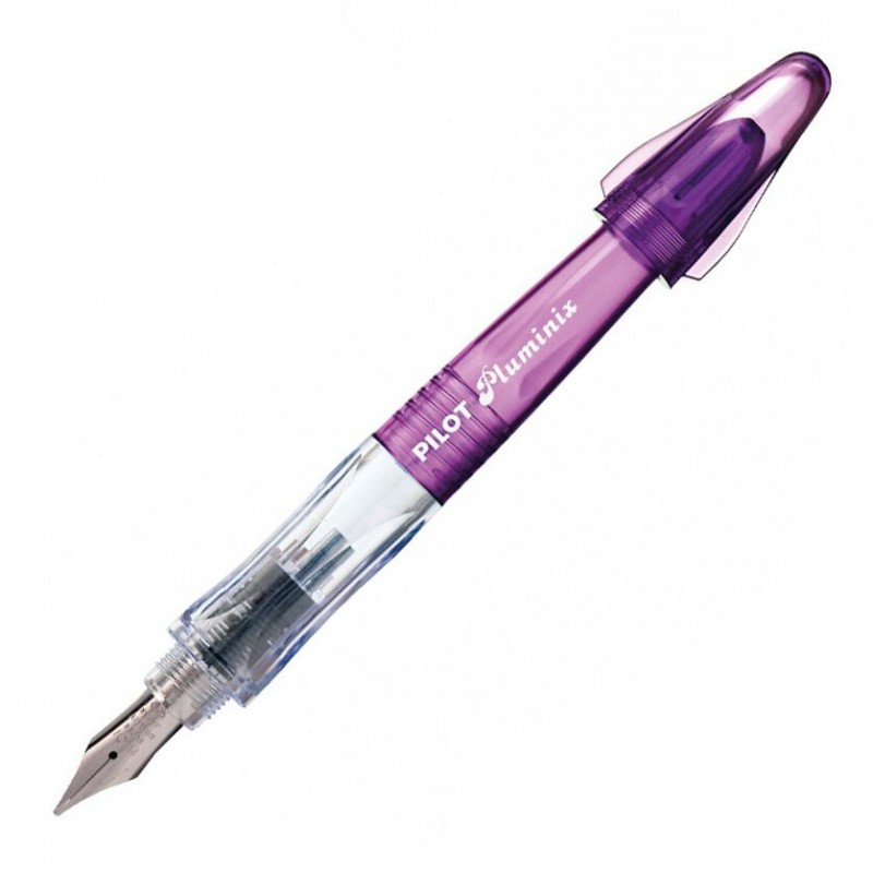 Ручка перьевая PILOT Pluminix mini, перo Medium, фиолетовый корпус