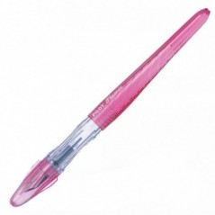 Ручка перьевая PILOT Plumix Neon, перо Medium, розовый корпус