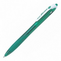 Ручка PILOT RexGrip F (0.7 мм) шариковая автоматическая, зеленые чернила, грип
