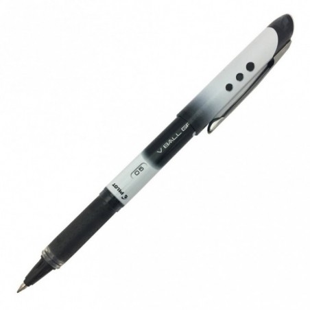 Ручка PILOT V-Ball Grip 0.5 мм, роллер, гибридные роллеро-гелевые черные чернила
