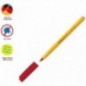 Ручка шариковая Schneider "Tops 505 F" красная, 0,8мм, оранжевый корпус