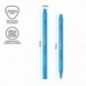 Ручка шариковая Schneider "Slider Edge XB" голубая, 1,4мм, трехгранная