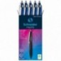 Ручка шариковая автоматическая Schneider "Haptify" синяя, 1,0мм, грип