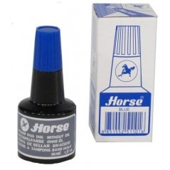 Краска штемпельная Horse синяя. 30 мл.