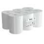 Полотенца бумажные рулонные 150 м, VEIRO Professional (H1) COMFORT, 1-слойные, КОМПЛЕКТ 6 рулонов, K211 — фото 2
