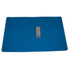 Папка с металическим зажимом Бюрократ А4, пластик 0,5 мм., арт. PZ05C-BLUE