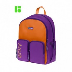 Рюкзак Berlingo "Envy" 2 отделения, 4 кармана, уплотненная спинка, 39*28*17см, оранжевый