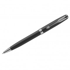 Ручка шариковая "Sonnet Black Lacquer GT", черная, 1,0мм, поворотный механиз, подар.уп.