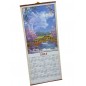 Бамбуковый (жалюзи) настенный календарь 2024 год "Воздушный дракон" N 1.  Размер 32х75 см