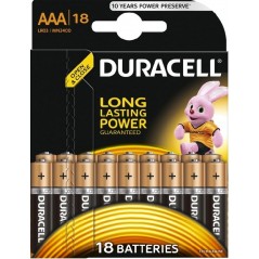 Батарейки ААА Duracell 18 шт.