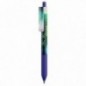 Ручка шариковая автоматическая Berlingo "Futureal" синяя, 0,7мм, грип, рисунок на корпусе,soft touch, 6шт., пластиковый пенал