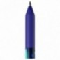 Ручка шариковая автоматическая Berlingo "Futureal" синяя, 0,7мм, грип, рисунок на корпусе,soft touch, 6шт., пластиковый пенал