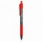 Ручка шариковая автоматическая Berlingo "Classic Pro" красная, 0,7мм, грип