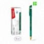 Ручка шариковая Berlingo "xGold" зеленая, 0,7мм, игольчатый стержень, грип