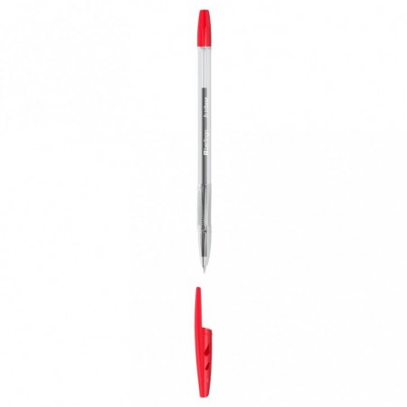 Ручка шариковая Berlingo "Tribase" красная, 1,0мм