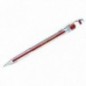 Ручка гелевая Berlingo "Techno-Gel" красная, 0,5мм