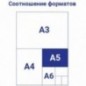 Скетчбук 80л., А5 на гребне BG "Танец журавлей", матовая ламинация, выб. лак, 120г/м2