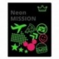 Тетрадь 48л., А5, линия BG "Neon Mission", неоновый пантон