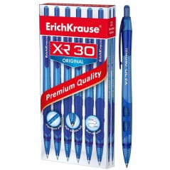 Ручка шариковая автоматическая синяя. Erich Krause XR-30