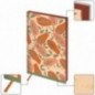 Ежедневник недатир. А5, 136л., кожзам, Greenwich Line "Vision. Terracotta Art. Papaya", тон. блок, цветной срез