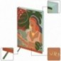 Ежедневник недатир. А5, 136л., кожзам, Greenwich Line "Vision. Terracotta Art. Girl", тон. блок, цветной срез