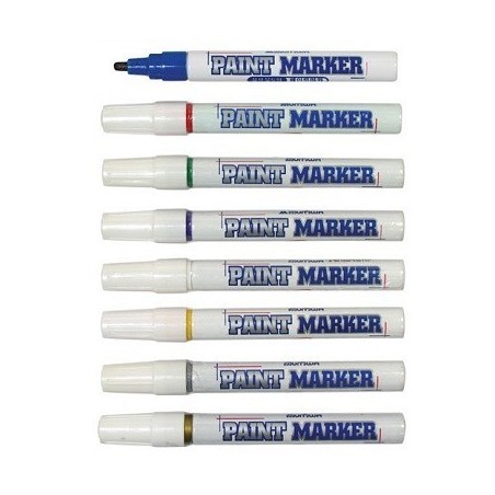 Маркер-краска Paint Marker, цвет чёрный, толщина 4 мм, PM-05