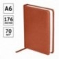 Ежедневник датированный 2024г., A6, 176л., кожзам, OfficeSpace "Nebraska", коричневый