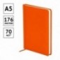 Ежедневник датированный 2024г., A5, 176л., кожзам, OfficeSpace "Winner", оранжевый