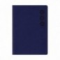 Телефонная книга А7, 64л., кожзам, OfficeSpace "Nebraska" темно-синий, с вырубкой