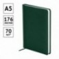 Ежедневник датированный 2024г., A5, 176л., кожзам, OfficeSpace "Winner", зеленый