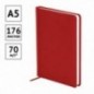 Ежедневник датированный 2024г., A5, 176л., кожзам, OfficeSpace "Winner", красный