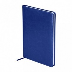 Ежедневник датированный 2024г., А4, 176л., кожзам, OfficeSpace "Nebraska", синий