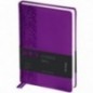 Ежедневник недатир. А5, 160л., кожзам, Berlingo "Vivella Prestige", фиолетовый