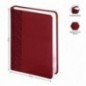 Ежедневник недатир. А6, 160л., кожзам, Berlingo "Vivella Prestige", бордовый