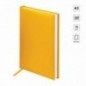 Ежедневник недатир. А5, 160л., балакрон, OfficeSpace "Ariane", желтый