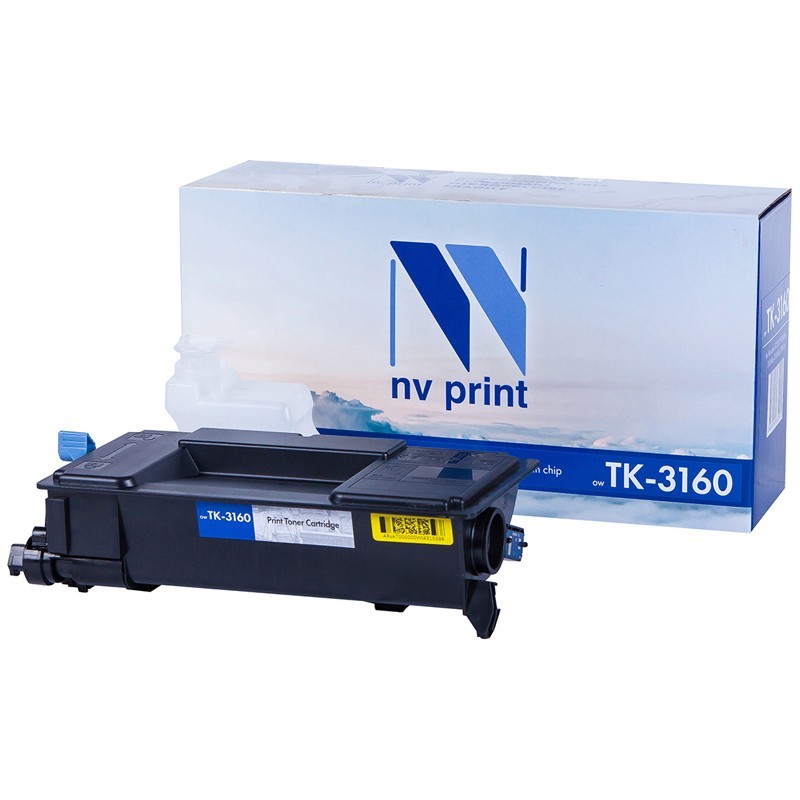 Картридж совм. NV Print TK-3160 черный для Kyocera Ecosys P3045dn/P3050dn/P3055dn/P3060dn (12500стр.)