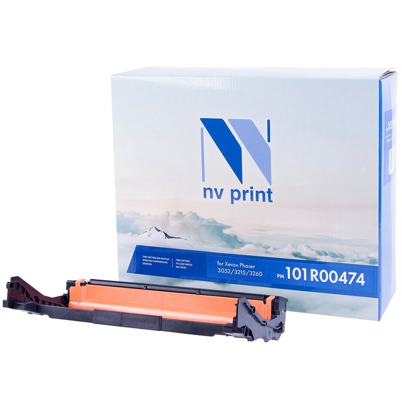 Барабан совм. NV Print NV-101R00474 DU для Xerox 3260DNI/3052/3215DI/3260DI/3225DNI (10000стр.)