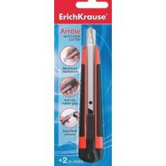 Нож канцелярский 9мм Erich Krause ARROW