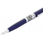Подарочная шариковая ручка MANZONI VENEZIA, корпус синий, футляр кожзам