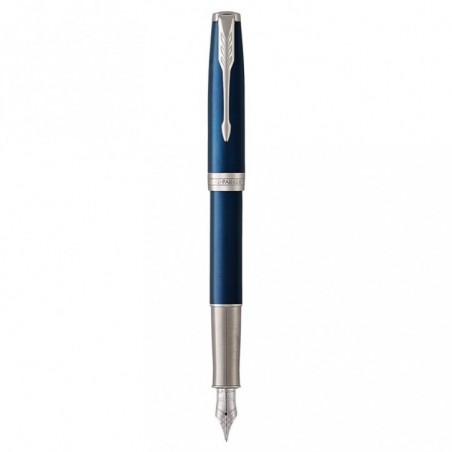 Ручка перьевая Parker "Sonnet Subtle Blue СT" черная, 0,8мм, подарочная упаковка