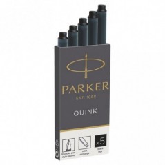 Картриджи чернильные Parker "Cartridge Quink" черные, 5шт., картонная коробка