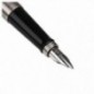 Набор Parker "Jotter Stainless Steel CT": ручка шариковая 1,0мм синяя и ручка перьевая 1,0мм синяя, подарочная упаковка